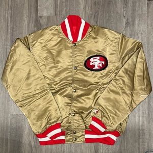 Vintage NFL San Francisco 49ers Satin Starter Pro Line Jacket men’s Large